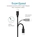 VOKOO SWEET-77 Short Lightning Cable [5 Pack 8 inch], Sturdy Nylon Braided Lightning to USB Charging Cords for iPhone 7, iPhone 6, iPad, iPod and other Apple devices - Black