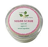 Organic & Natural Creamy Moisturizing Lip Scrub / Lip Mask No More Chopped Lips Peppermint Flavored 0.3 oz