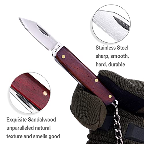 EZKIT Pocket Knife, EDC Knife, Small folding Knife for Men and Women
