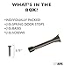 Ilyapa Spring Door Stops - 10 Pack 3 ¼ Inch Heavy Duty Door Stop - Traditional Spring Door Stop - Oil Rubbed Bronze w/Rubber Bumper