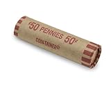 Pre-formed Penny Coin Wrappers (Box of 1,000)