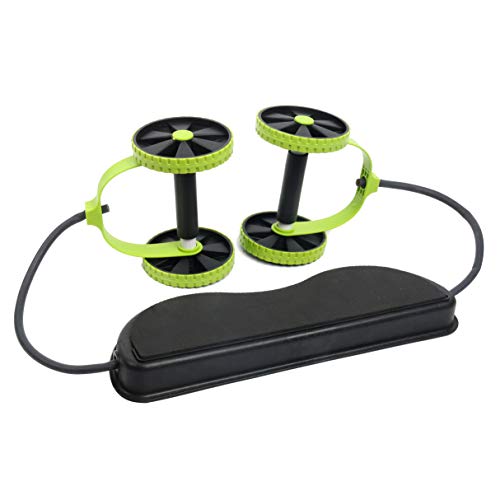 image for FamYun New Sport Core Double AB Roller Wheel Fitness Abdominal Exercis