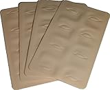 Set of 4 Microblading Practice Skin 3D Cosmetic Permanent Makeup Eyebrow Tattoo Training