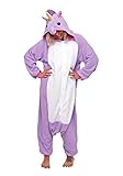 UBeauty Unisex-adult Kigurumi Onesie Unicorn Pajamas (S, Purple)