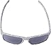 Oakley Men's OO9262 Sliver Rectangular Sunglasses, Fingerprint White/Black Iridium, 57 mm