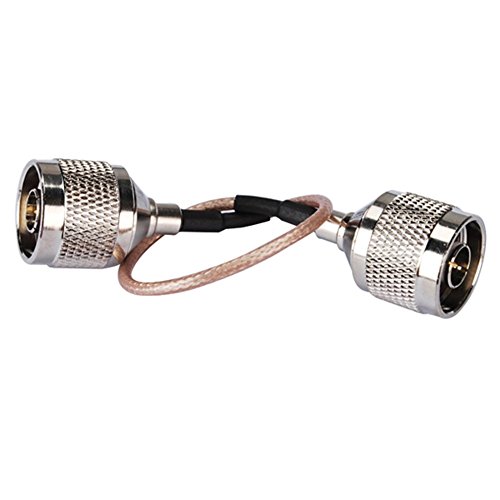 1ft Rf Connector N Male to N Plug Straight Assembly Extension Coaxial Cable Rg316 30cm for Wireless Antenna Ships From USA