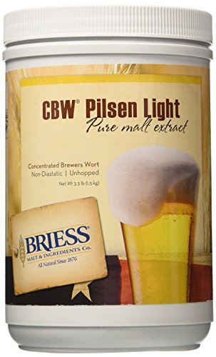 Briess pilsen light malt extract, 3.3lb