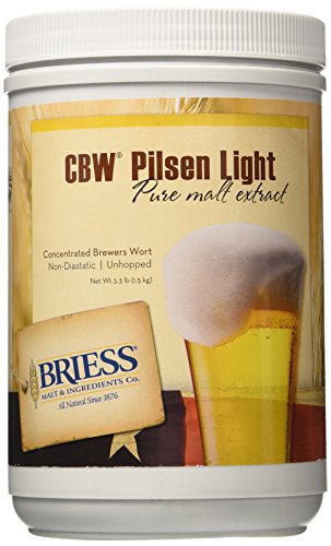 Briess Pilsen Light Malt Extract, 3.3lb