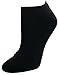 Sof Sole All Sport No Show Athletic Performance Socks, Black, Womens 5-10, 6-Pack