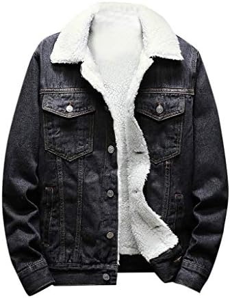 Leewa Mens Denim Jacket Casual Jacket 