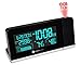 Ambient Weather WS-8460 Projection Clock with 256 Color Changing Ambient Temperature Display, Wireless Temperature and Barometer
