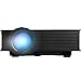 LED Projector (Warranty Included), Support HD 1080P Video, ERISAN Updated Full Color 130