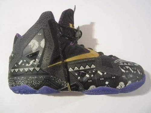 lebron autographed shoes