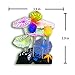 Aquarium Landscape Decoration, Fish Tank Simulation Coral Plant Decorations Glowing Silicone Accessories 2pack (Green)