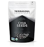 Terrasoul Superfoods Organic Chia Seeds (Raw, Black), 2 Pounds