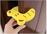 Joy Baby 8 PCS Children Safety Finger Pinch Cartoon Animal Foam Door Stopper Cushion - Bundled Carton Monster Baby Child Kid Animal Cushiony Finger Hand Safety Door Stop Guard Set