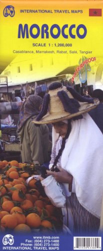 Download Morocco 1:1 200 000 Include inset of Casablanca, Marrakesh, Rabat, Sale, Tangier