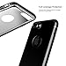iPhone 7 Case, [Glitter] [Electroplating] [Metallic Finishing] [Scratch Resist] [Shockproof] Ultra Slim Case Cover for Apple iPhone 7 - Jet Black