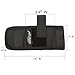 LINIXU TIMEBONA Ambidextrous Flat Belt/Belt Slide Holster Black Nylon