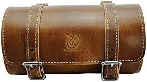 bamboobee - Classic Leather Saddle Bag