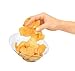 PARTY BARGAINS Angled Plastic Bowls - [8 Pack] Clear, Heavy-duty Premium Quality Small Serving Bowl, Excellent for Weddings, Baby & Bridal Showers, Parties & More