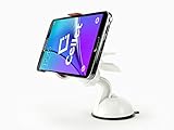ZTE Grand X Max Plus White Dashboard/Windshield Car Mount Holder for Phones & PDAs Up to 3.8inches Wide