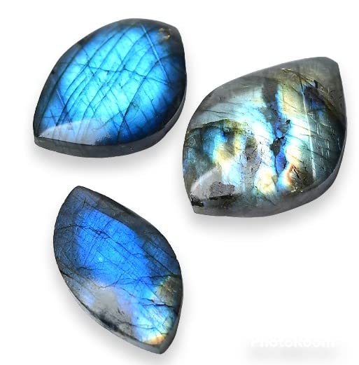 TENET - IRIDESCENT LEVIGATED LABRADORITE DROP 5-6 CM