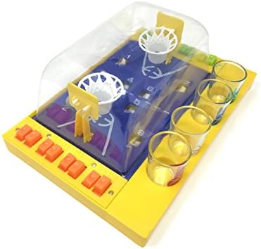 Express Novelties Online Forum Novelties Basketball Set-Fun Drinking Game-Pour a Shot and Shoot Hoops-Gift for Home Entertaining, Kickbacks, Parties, One-Size