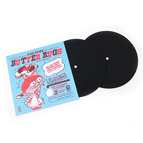 Thud rumble: baby butter rugs 7" (pair) - black
