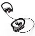 Liger BLAZE Bluetooth 4.1 Sweatproof Earbuds Noise Cancelling Headphones with Mic – Black
