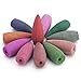 168PCs Backflow Incense Cones Sandalwood Lavender Aromatherapy Backflow Incense Sticks Natural Fragrance Bullet Tower Cone Scents for Backflow Incense Burner Holder