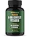 MAV Nutrition Vitamin B Complex Capsules with Folate + Vitamin B12, Non-GMO, Vegetarian Friendly, 50 Count