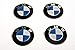 BMW Genuine Wheel Center Cap Emblems Decals Stickers 58mm