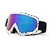 ThyWay Dustproof Outdoor Goggles for Motocross / Bike Riding Wind Skiing Winter Sports (White 2)