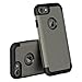 JETech Case for iPhone 8 iPhone 7 Two-Layer Slim Protective (Grey)