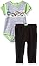 Nickelodeon Baby Boys' Teenage Mutant Ninja Turtle Bodysuit and Jogger Pant Set, Green, 0/3M