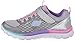 Skechers Kids Skech Appeal Align Strap Sneaker (Little Kid/Big Kid),Silver/Multi,10.5 M US Little Kid
