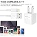 iPhone Charger MFi Certified 2-Pack Charging iPhone Cable and USB Wall Adapter Plug Block Compatible iPhone X/8/8 Plus/7/7 Plus/6/6S/6.
