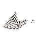 binifiMux 300pcs 2-56 Pan Phillips Machine Screws Hex Nuts Assortment Kit 304 Stainless Steel