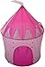 Princess Castle Fairy House Girls Pink Play Tent by POCO DIVO