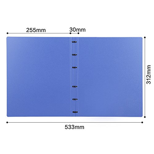 Looneng Business Card Book Holder, 600 Card Capacity Name Card Book Holder Business Card Organizer (Black) - Thumbnail 5