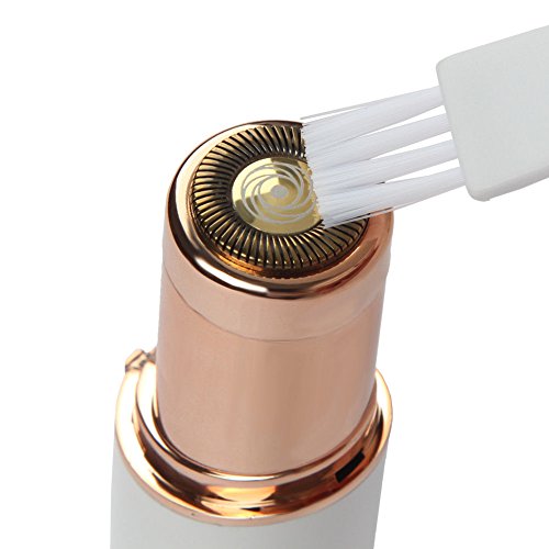 Forever Gone Flawless Painless Hair Removing Handheld Device with LED Light, White