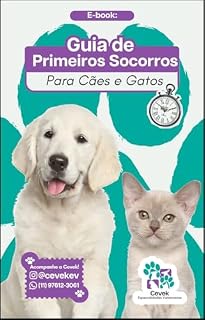 Livro Guia de Primeiros Socorros para Cães e Gatos