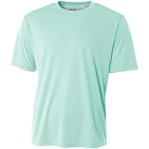 A4 Adult Solid Color Performance Crew T-Shirt