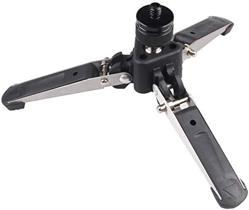Camera Tripod Universal Video Monopod Stand Base Monopod Tripod Manbily Mini Three Feet Support for DSLR Monopod Universal Three Feet Monopod Stand Base for Camera Camcorder