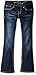 LEE Big Girls' Susan Heavy Stitch Boot Jean, Biker Blue, 14