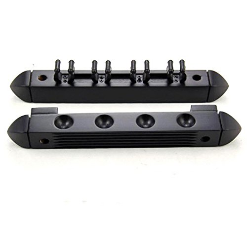 SGL BLACK 4 WAY CUE RACK**
