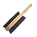 Kent CC20 Double Sided Cherrywood Clothes Brush and Lint Remover, Firm Side for Dust and Dirt, Soft Side for Gentle Brushing for Keeping Fabrics Free from Fibres, Fluff and Pet Hair, Made in England