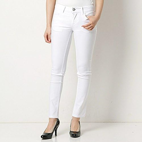 Amazon セシルマクビー Cecil Mcbee 15 Ss ストレッチスキニーパンツ 01ホワイト S パンツ 通販