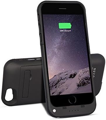 Btopllc Charger Case for iPhone 6/6s 3500mAh Power Bank Portable Charger 4.7 inch Charging Case Extended Battery Pack Power Cases for iPhone 6 iPhone 6s ,Black